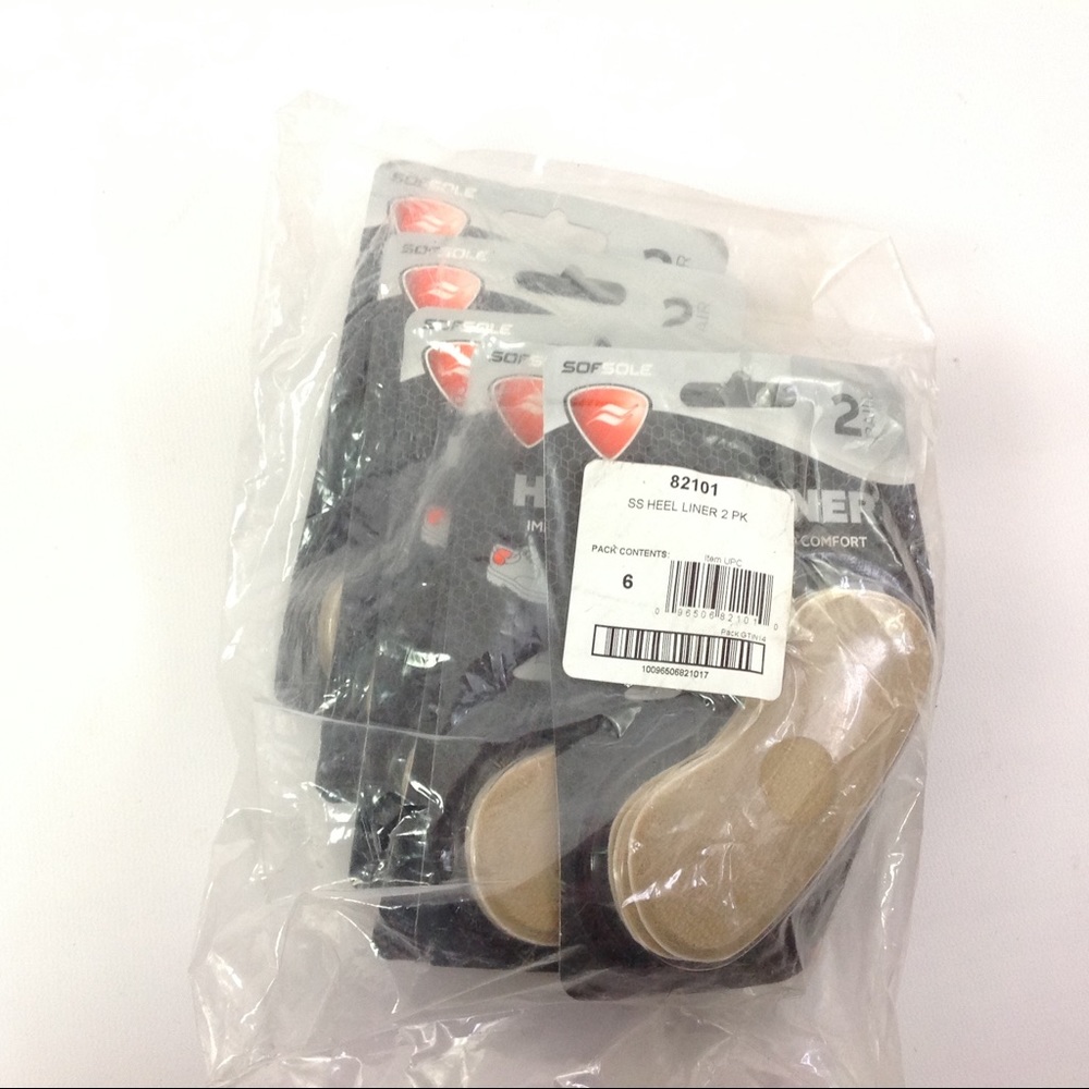 Sof Sole Heel Liner 12 Pack